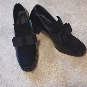 Womens Black Patent Dress Shoes